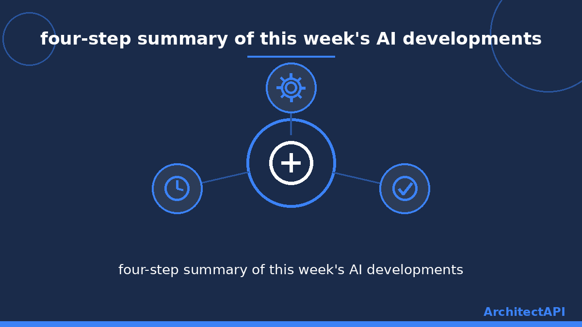 four-step summary of this week's AI developments