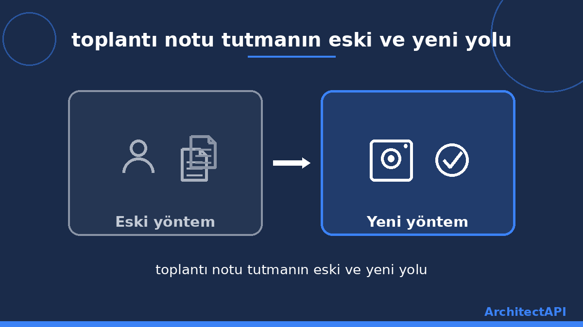 toplantı notu tutmanın eski ve yeni yolu