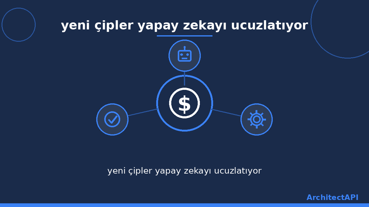 yeni çipler yapay zekayı ucuzlatıyor
